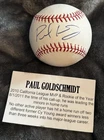 PAUL GOLDSCHMIDT Signed Baseball TRISTAR AUTHENTICATED COA Autographed Ball AUTO