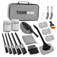  Windshield Cleaner Tool, Car Interior Cleaning Kit, Car Detailing Kit 