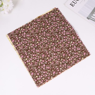  14 Stück Blumenmuster Stoff Material für DIY Blumen Stoff Patches für