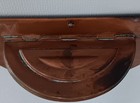 Antique Covered Holy Water Stoup Basin Font Copper / Patina Wall Mount RARE FIND — photo 6