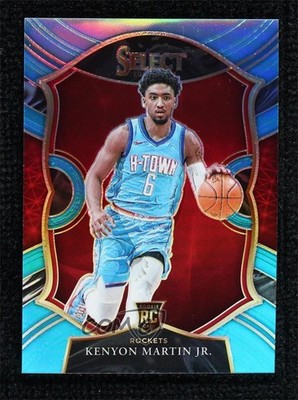 2020 Select Concourse Light Blue Prizm /299 Kenyon Martin Jr #98 Rookie RC 0d44