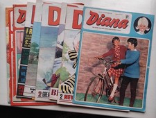 10 x Vintage Diana for Girls Bundle 1960s Comics from 1968, 1969, 1971