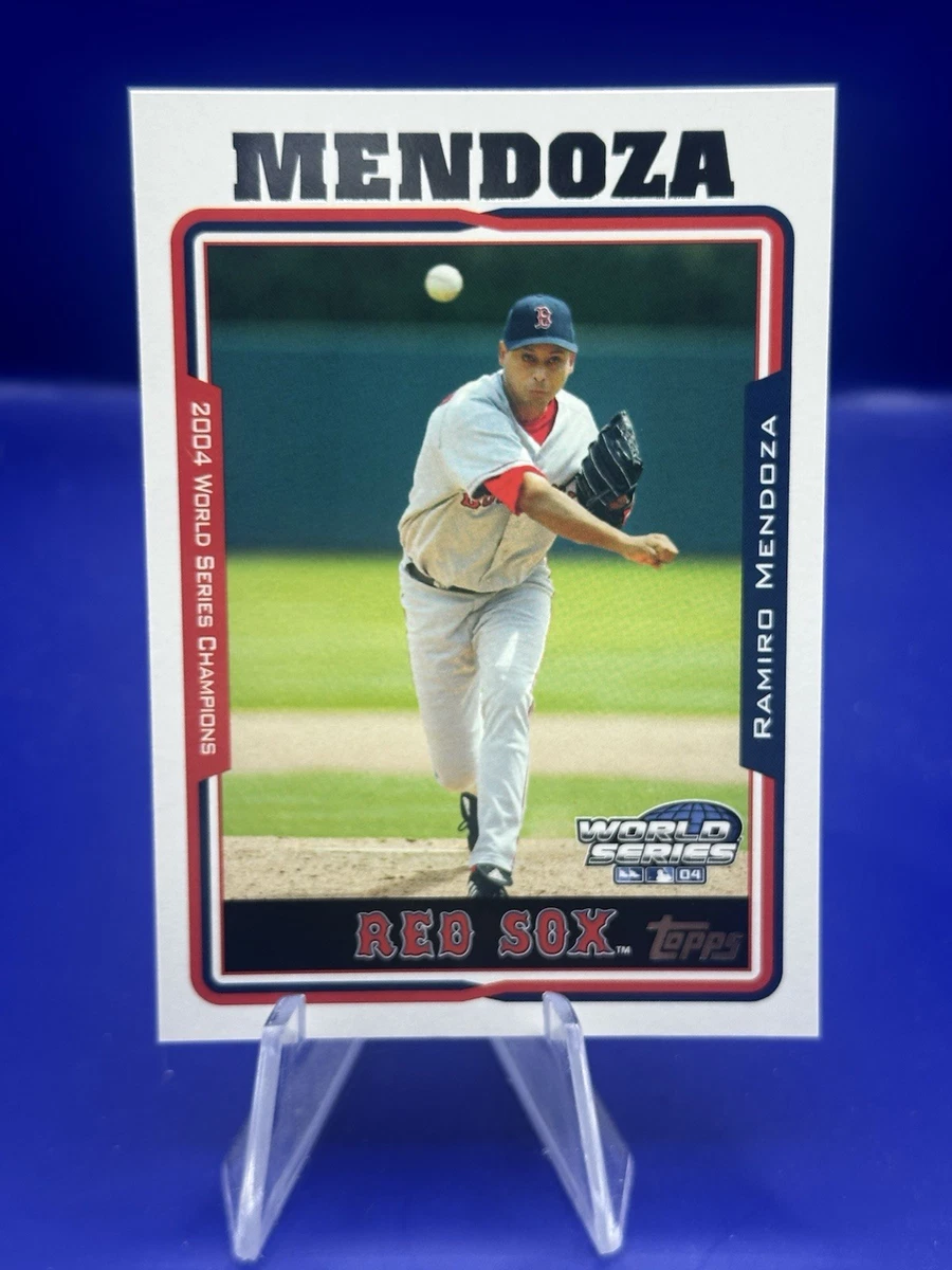 2004 Topps Boston Red Sox World Series Baseball Trading Cards for