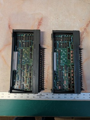 MITSUBISHI MELSEC AD61 PROGRAMMABLE CONTROLLER MODULE - LOT OF 2