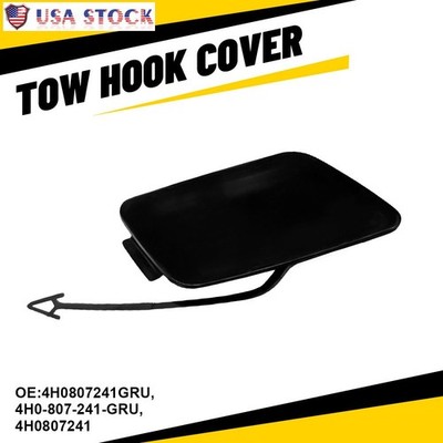 For 2011-14 Audi A8 Quattro Front Bumper Tow Hook Cap Cover Eye Access 4H0807241