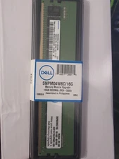 16GB 2Rx8 PC4-3200AA Desktop RAM Memory Module Dell Memory Upgrade UDIMM ECC