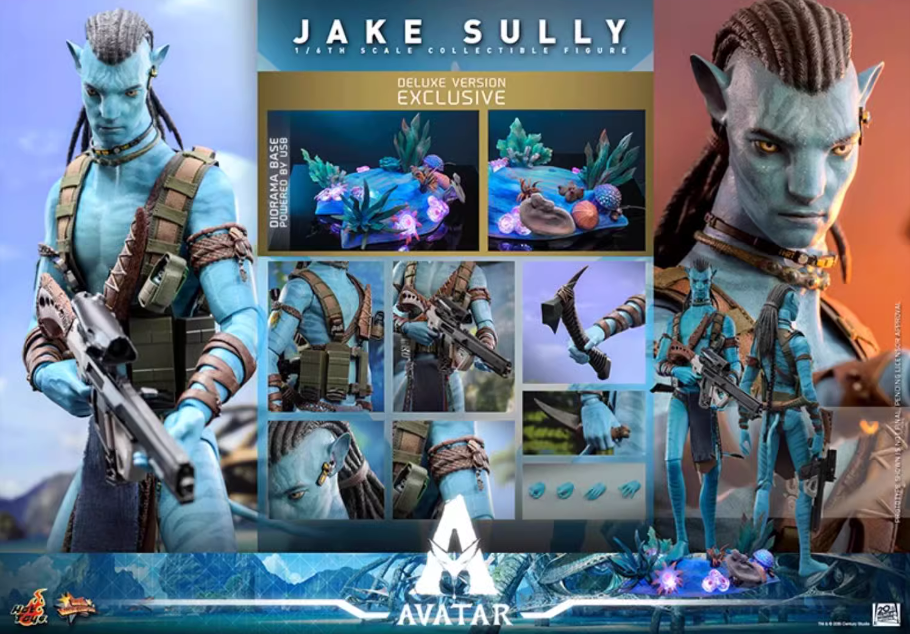 Hot Toys Avatar 2 Jake Sully 1:6 Action Figure Model In Stock NEW