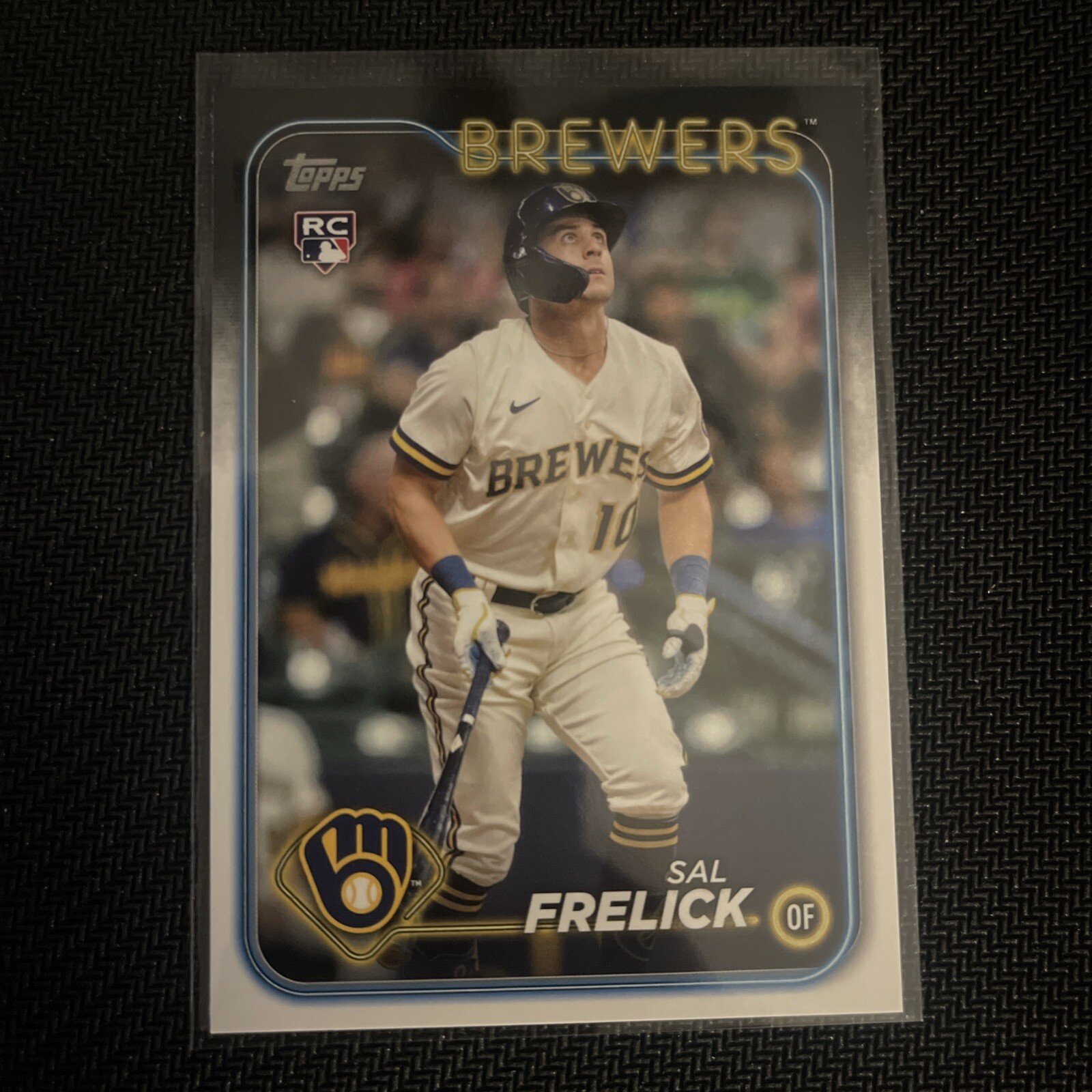 2024 Topps Series 1 Sal Frelick Milwaukee Brewers #76