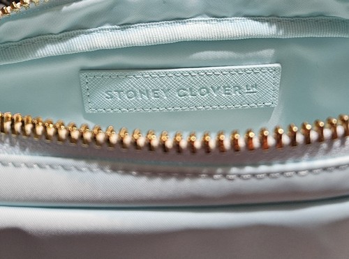 Stoney Clover Lane Damen klassische kleine Tasche in den Farben Sky und Sapphire Blue - Bild 6 von 13