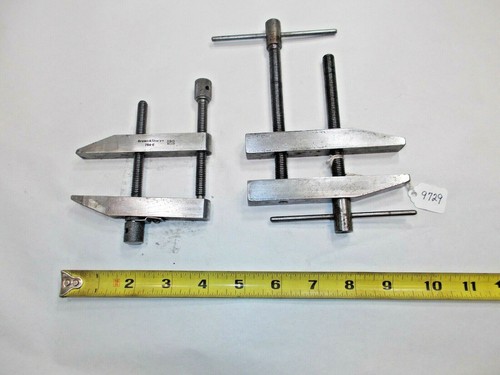 Pinces parallèles machiniste, (1) B & S n° Pince fabriquée par outillage 754-E et (1)