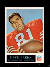 1965 PHILADELPHIA #180 DAVE PARKS EX (RC) 49ERS (WAX) *X69553
