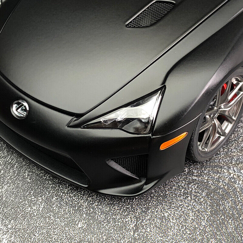 AUTOart 1:18 LEXUS LFA Matte Black Diecast Car Model Toy AUTOart 1:18 LEXUS LFA Matte Black Diecast Car Model Toy