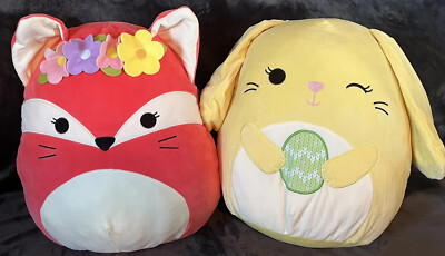 Squishmallows Easter 2023 Limited Release Fifi & Goldine 16  Plush Animals NEW!