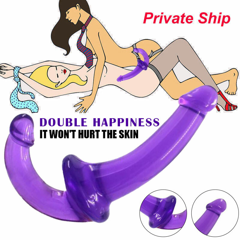 Strap-On-G-Spot-Suction-Cup-Dildo-Harness-Clitoral-Anal-Lesbian-Sex-Toys-Women 