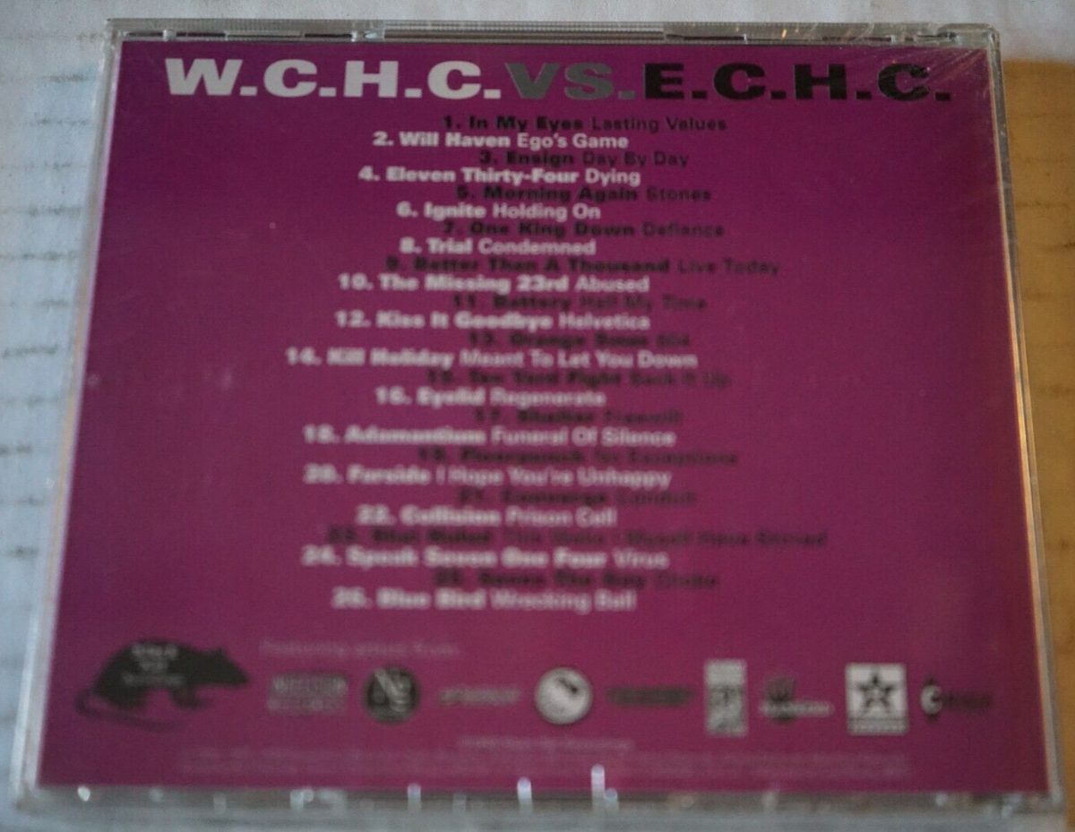 West Coast Hardcore Vs East Coast Hardcore CD 1998 Revelation