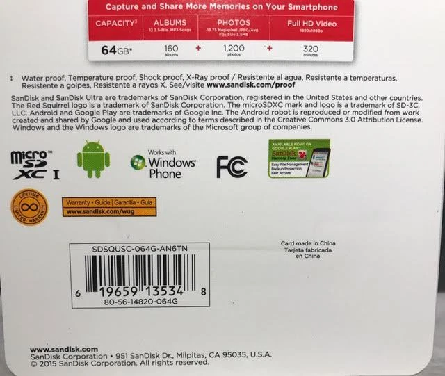 SanDisk - Ultra Plus 64GB microSDXC Class 10 UHS-1 Memory Card - Red/Gray - Image 4 of 4