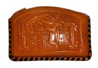 MEN’S  MEXICAN LEATHER HAND TOOLED COIN WALLET - 3 COLORS
