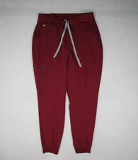 Figs Zamora Jogger Women Extra Large Tall Red Technical Scrub W22SW2012T 32x30