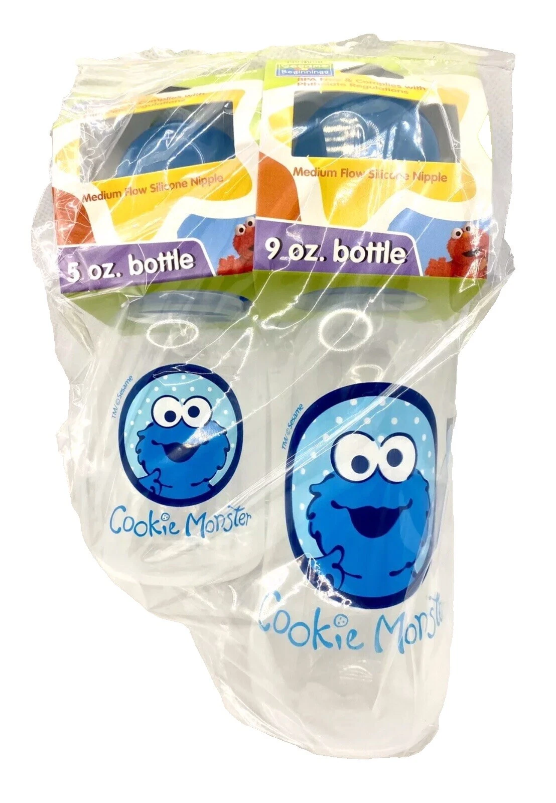 Biberones Set Sesame Street Botella