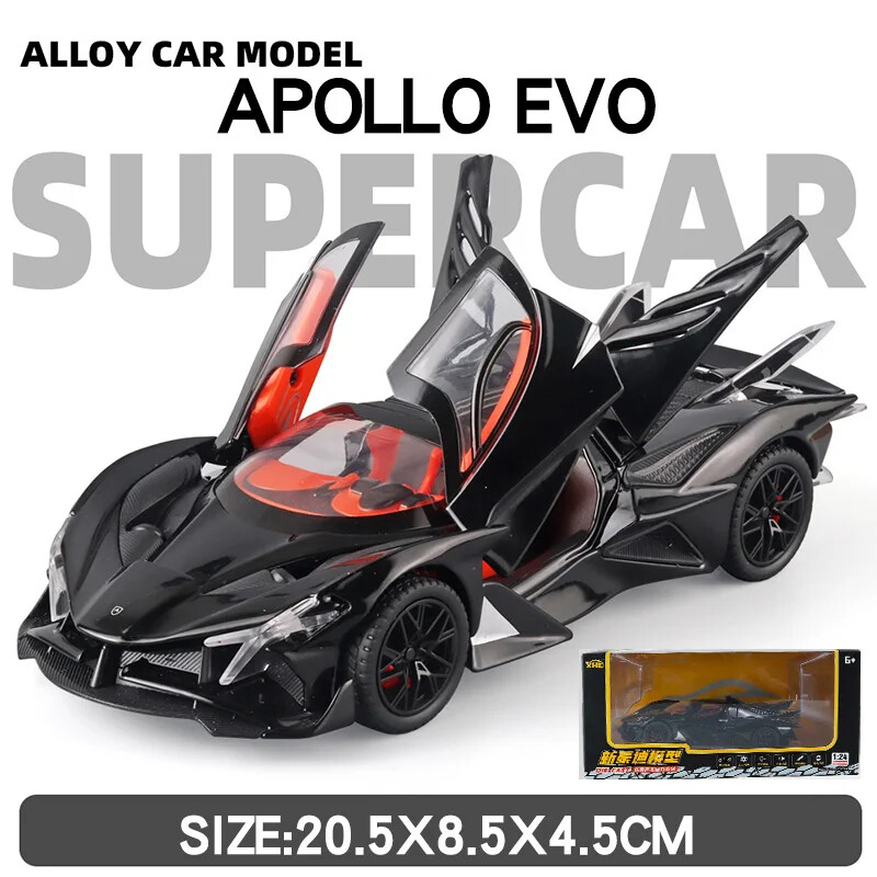 1/24 Apollo Project EVO Super Car Diecast Alloy Vehicle Model
