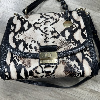 LONI Women's Faux Fur Crossbody Bag - Small Clutch With Detachable Straps, 22x14x4cm - View #12