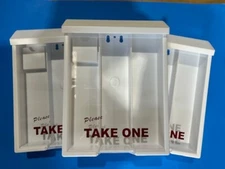 BROCHURE BOXES SET OF 3