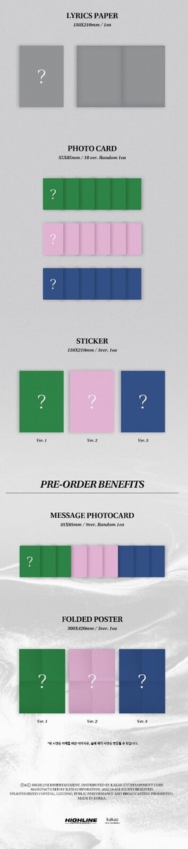 Bittersweet-Random Cover-Incl. Photo Book, Lyrics Paper