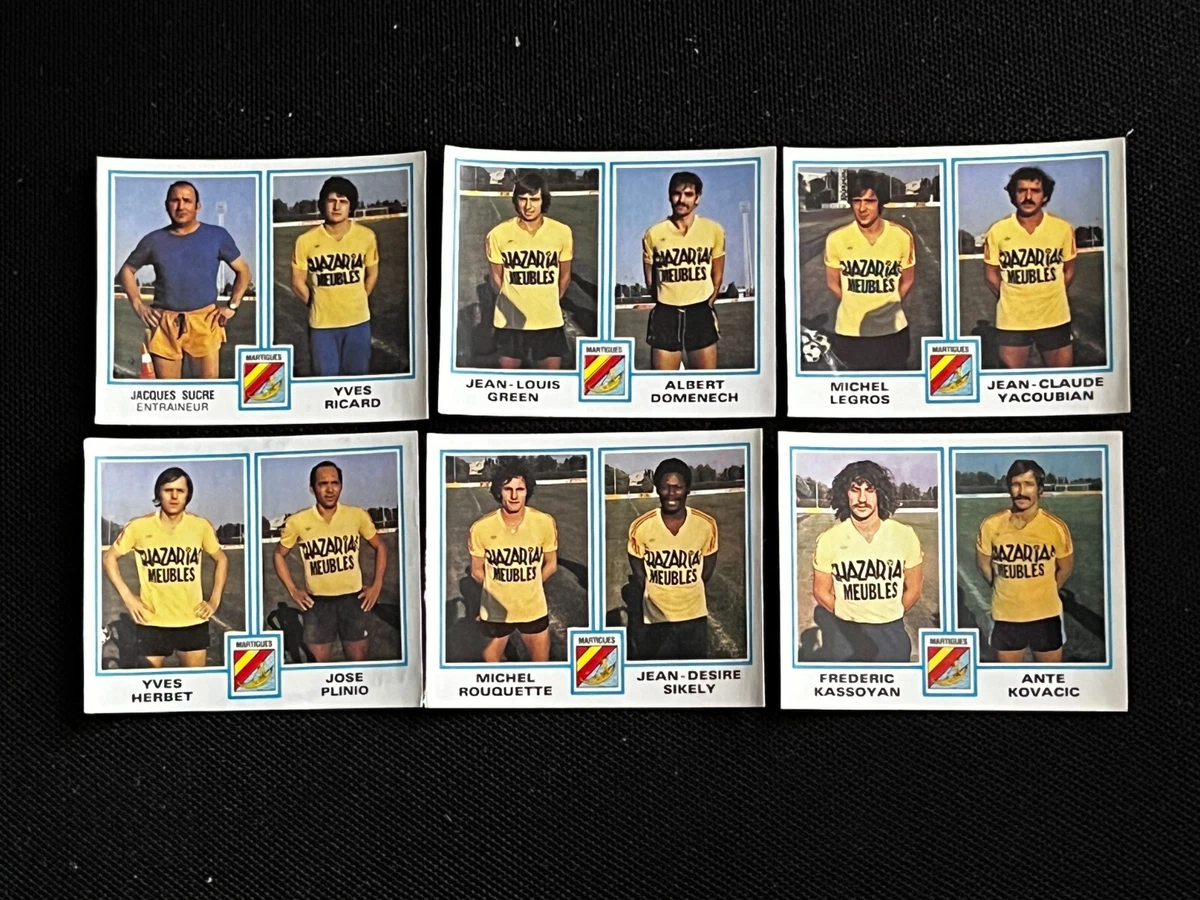 LOT 22 VIGNETTES Panini Football En Action Annees 70 EUR 10,00 - FR