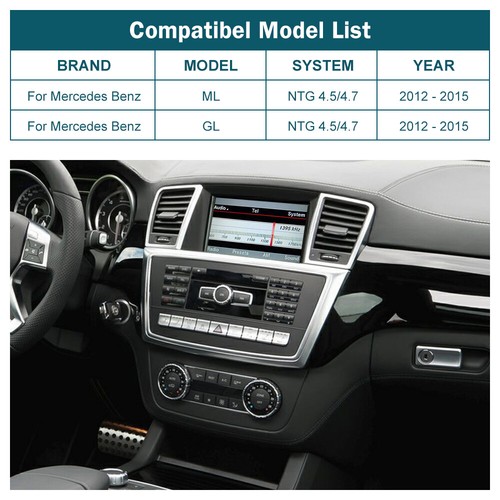 Up Wireless CarPlay Retrofit Kit Android Auto For Benz CLA GLA GLK CLS ML NTG4.5 - Picture 39 of 41