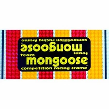 1980-83 Team Mongoose decal set