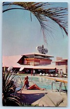 Las Vegas Nevada NV Postcard Wilburg Clark's Desert Inn Exterior Building c1960