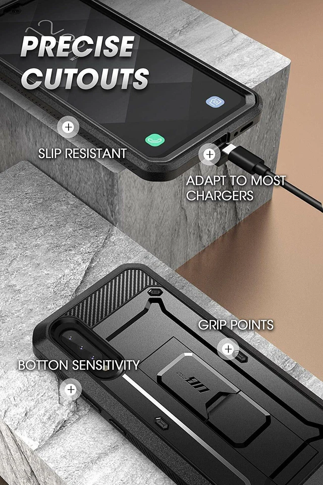 Funda Pantalla SUPCASE para Samsung Galaxy A71 A51 A10e A20 A30 A50 A50s A90 A90 5G Foto 3 de 4