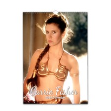 Retro Carrie Fisher 2026/27 Personalised Calendar  Choose start month