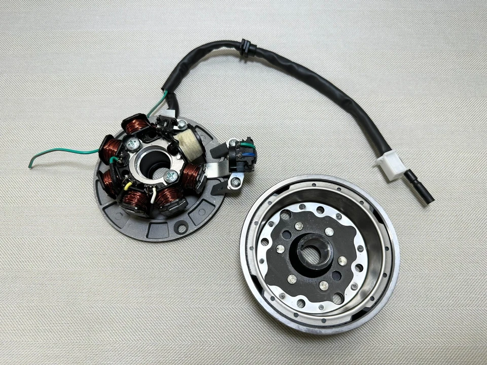 Conjunto de encendido electrónico Honda CL50 CL70 CD50 CD70 C50 juego completo volante. Foto 3 de 4