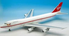 Inflight WB742IN Virgin Atlantic Boeing 747-200 G-VGIN Diecast 1/200 Jet Model