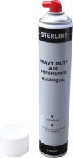  12 X HVY DUTY AIR FRESHNER 750ML BUBBLEGUM HI POWER CAR VALET ODOUR SMELL PET