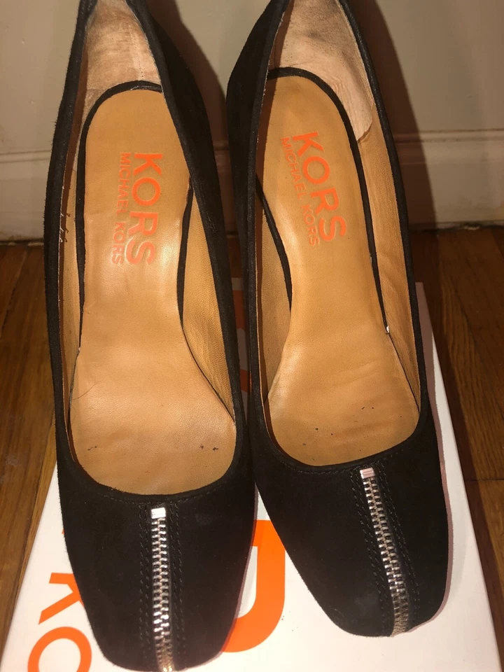 Kors by Michael Kors Women's size 10 Wedge Zipper Heel RARE - Image 2 of 4