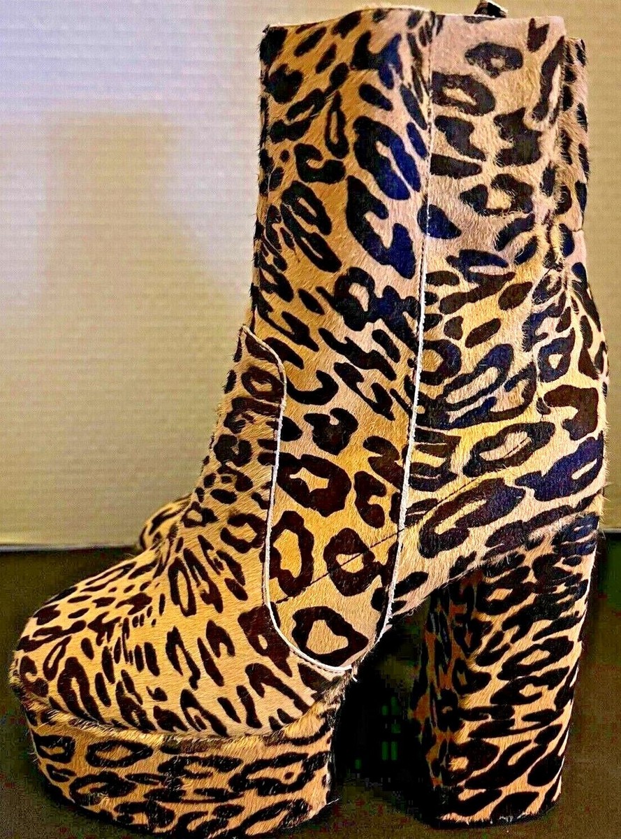 Topshop Leopard Print Platforms Topshop Leopard Boots New Arrivals