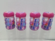 4--Mentos Sugar Free  XYLITOL Chewing Gum with Vitamins B6 C and B12 Berry Flavr
