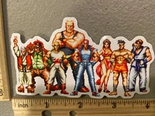 New Classic Retro Cool Fighting Anime Game Meme Vinyl Decal Sticker Car Truck