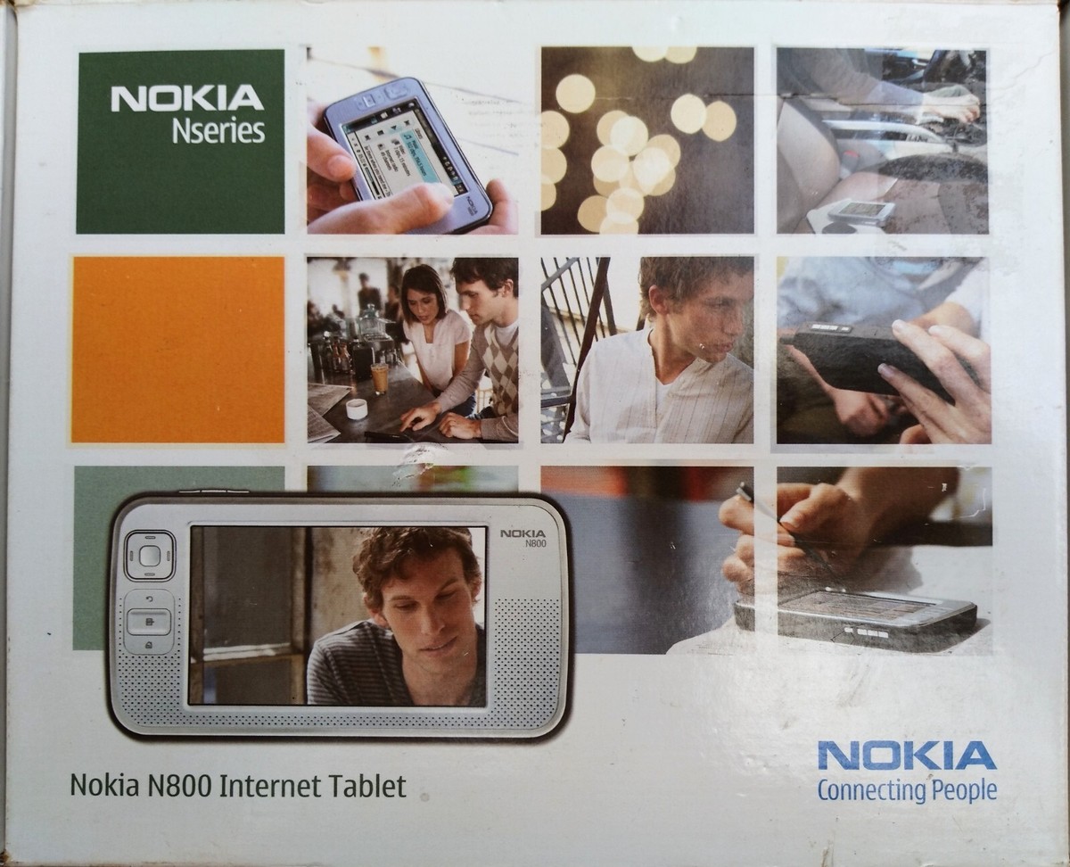 Vintage Nokia N-Series N800 N-800 Mini Tiny Tablet Pocket Size