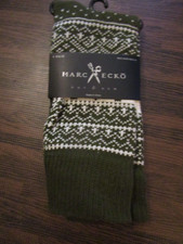 1 Pair Large Marc Ecko Cut  Sew Cotton Crew Socks 6-12