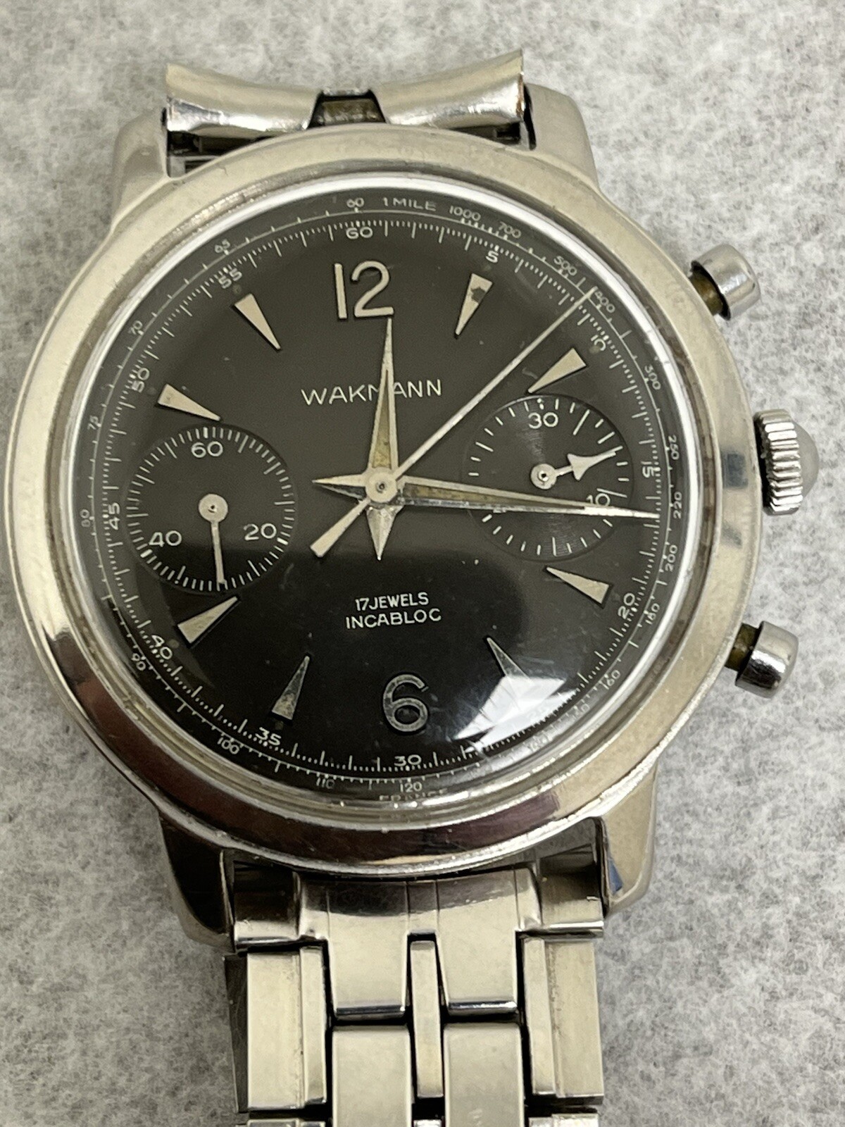 Very Rare Vintage All Stainless Steel Walkman Men Watch | eBay