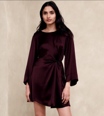 banana republic brown satin dress Buy Banana Republic Brown Stretch-Satin Cross-Back Maxi Dress from the Next  UK online shop
