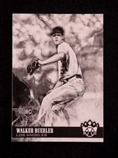 2018 PANINI DIAMOND KINGS WALKER BUEHLER RC BLACK AND WHITE SP #108.L.A. DODGERS