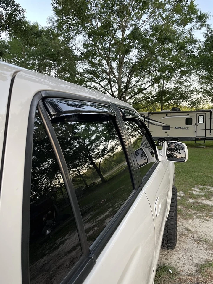 Viseiras de ventilação AVS montagem em canal protetores de chuva sombra para 1996-2002 Toyota 4Runner - Imagem 2 de 4