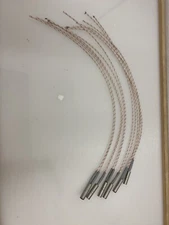 QTY (6) WATLOW G1E95 / 9546G FIREROD CARTRIDGE HEATER 240V 200W  W/ 17" LEAD