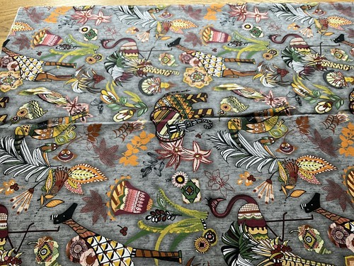 Ubuntu by Paintbrush Studio Fabrics 1 Yard Pattern #120-99783 Vintage - Picture 8 of 10