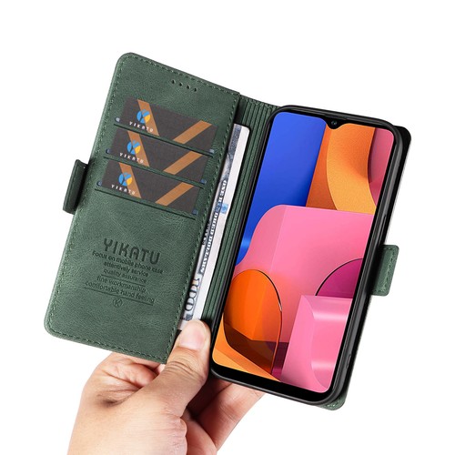 For Samsung A10 A20 A8 A5 Skin Feel PU Leather Flip Wallet Case Phone Case Cover - Picture 6 of 20