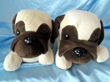 Bulldog Dog House Slippers size 7/8 NEW